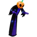 Opblaasbaar pompoen-skelet Halloween