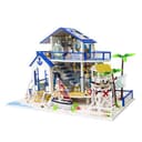 Crafts & Co miniatuur huisje - Strandhuis zomereditie