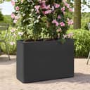 Jardinière haute Terrassa - anthracite