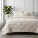 Lazy all-in-one dekbed Teddy fur - beige