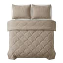 Lazy all-in-one dekbed Teddy fur - taupe