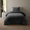 Lazy all-in-one dekbed Teddy fur - antraciet