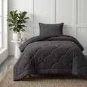 Lazy all-in-one dekbed Teddy fur - antraciet