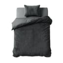 Faux Fur dekbedovertrek - antraciet