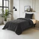 Lazy all-in-one dekbed Velvet - antraciet