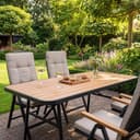 Table de jardin - bois