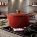Gietijzeren braadpan - rood