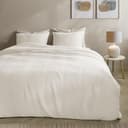 Parure de lit en double gaze - blanc