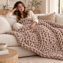 Couverture lestée à mailles larges 5 kg - taupe