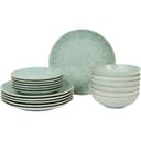 Service de table moucheté Eclipse - vert