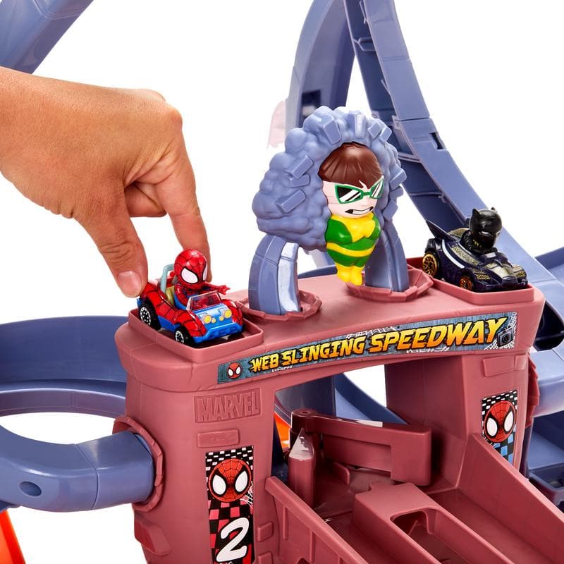 Hot Wheels Racerverse Spider-Man racebaan