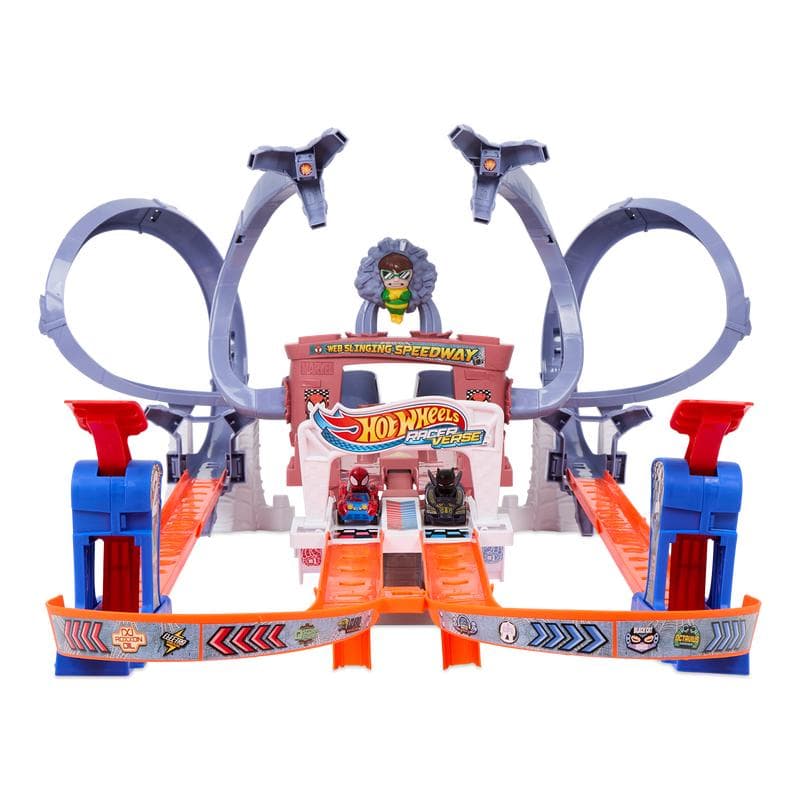Hot Wheels Racerverse Spider-Man racebaan