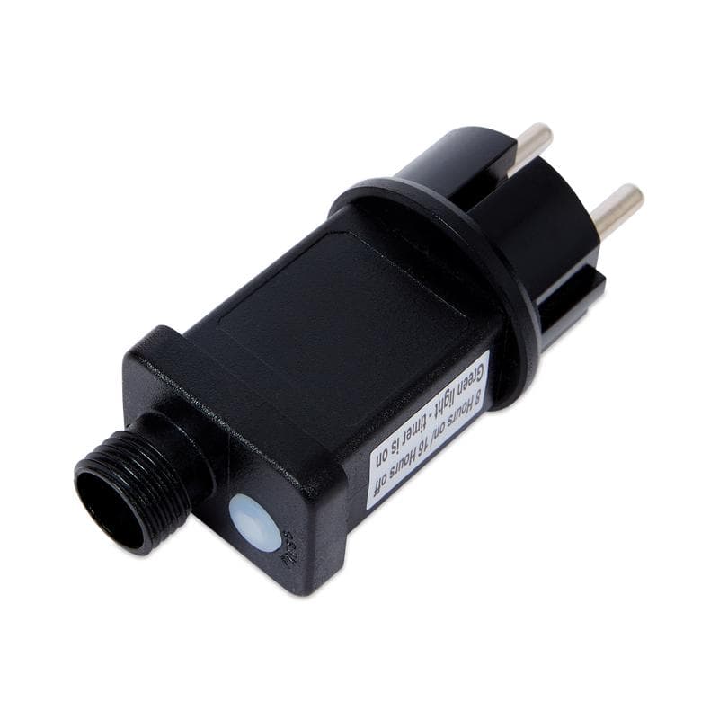 Acryl hond met lichtjes - bruin