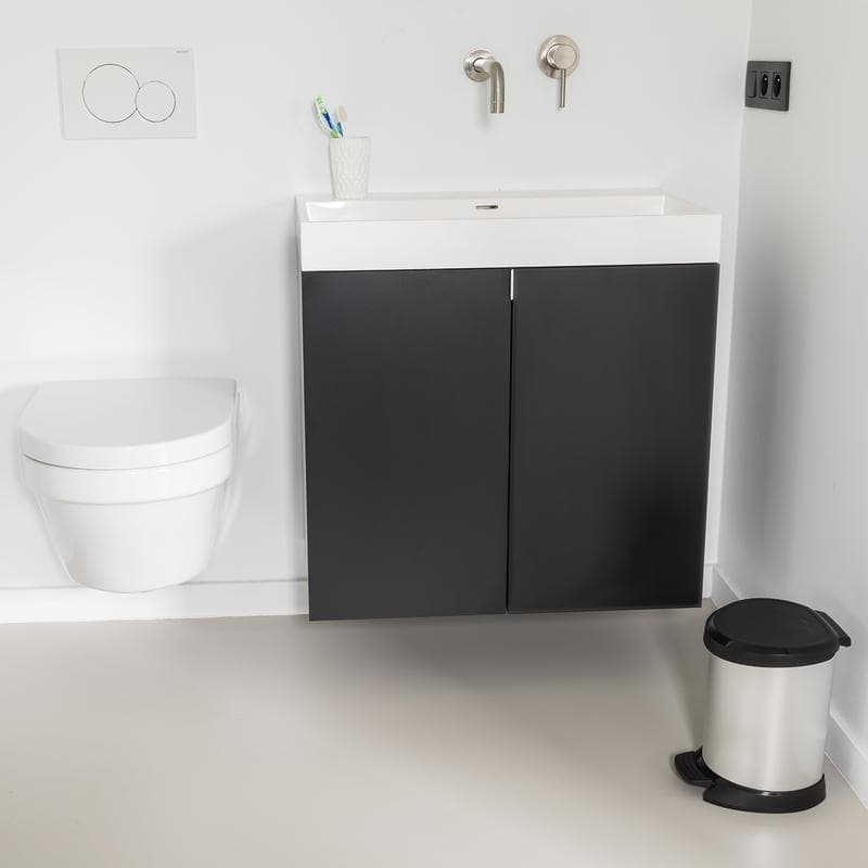 Lot de 2 poubelles à pédale Curver Decobin