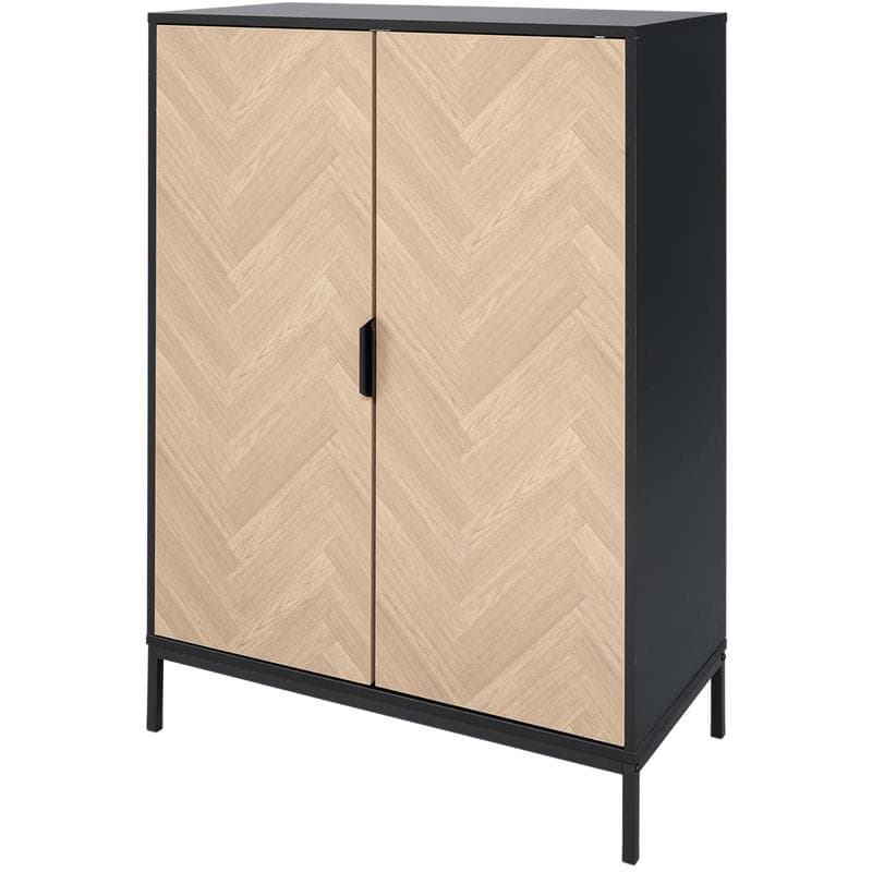 Buffet avec motif à chevrons