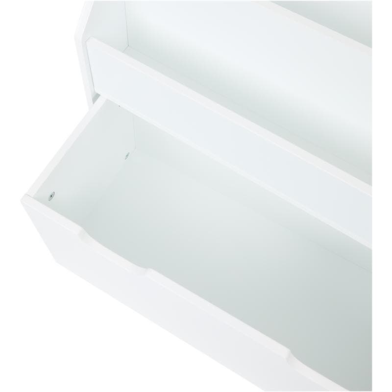 Kinderboekenkast op wielen