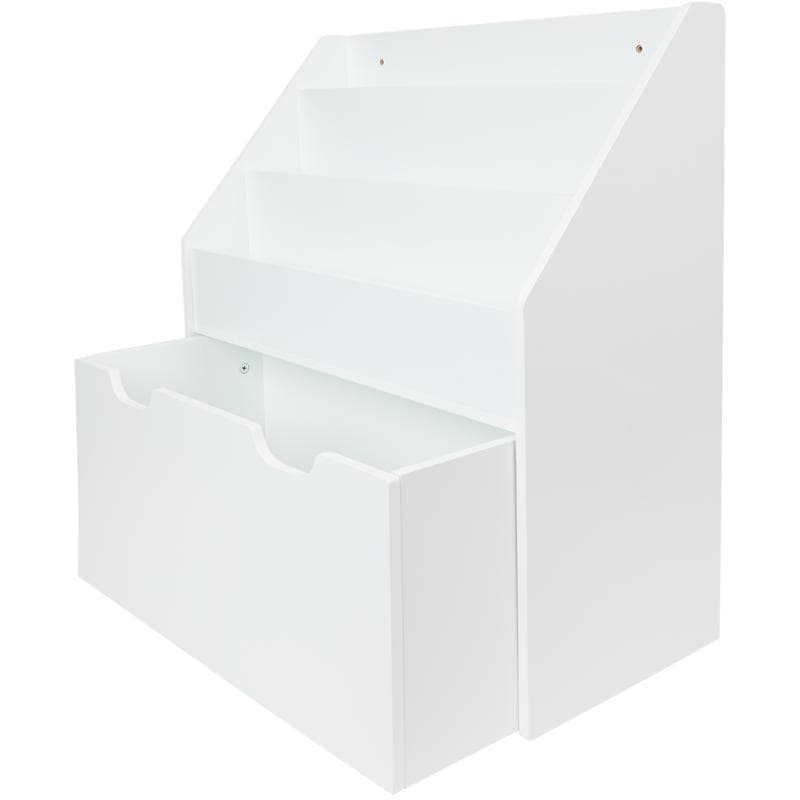 Kinderboekenkast op wielen