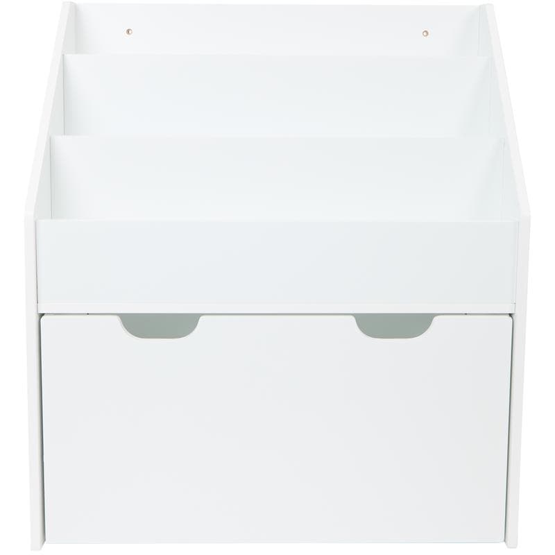 Kinderboekenkast op wielen