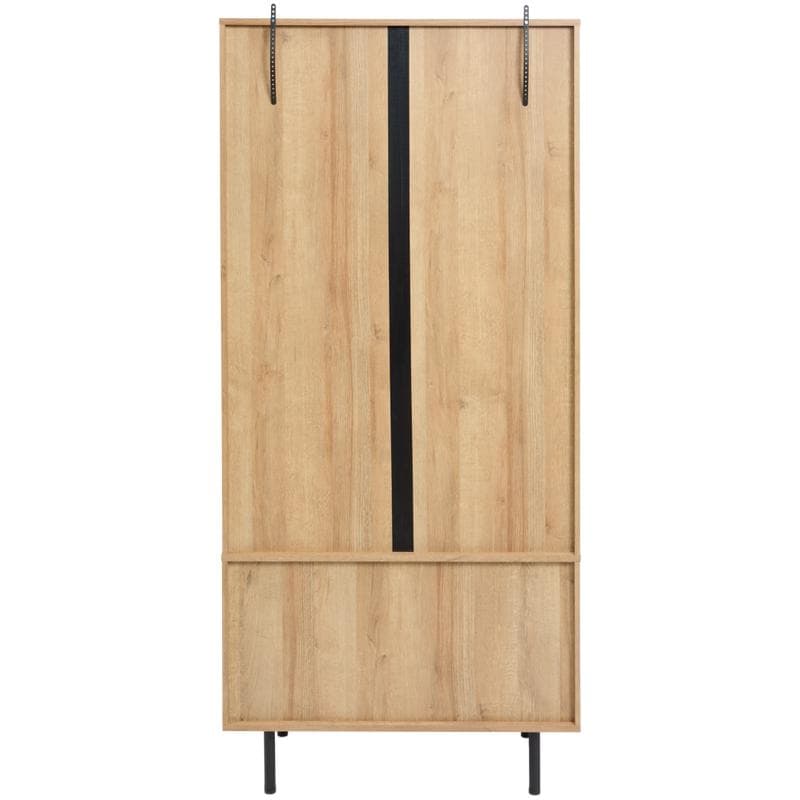 Bibliothèque design avec portes coulissantes