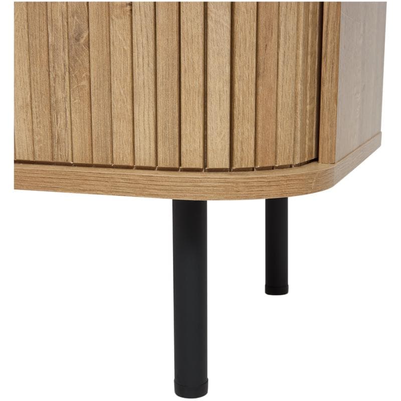 Design boekenkast met schuifdeuren