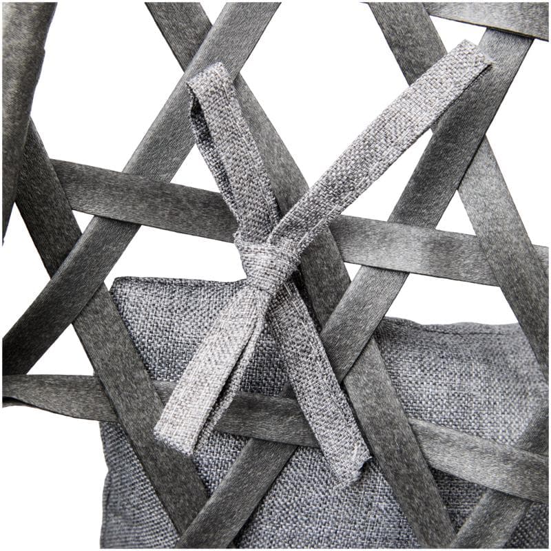 Hangstoel met standaard - zwart