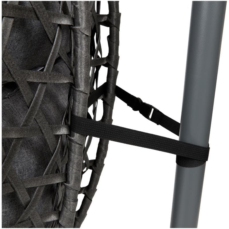 Fauteuil suspendu - noir