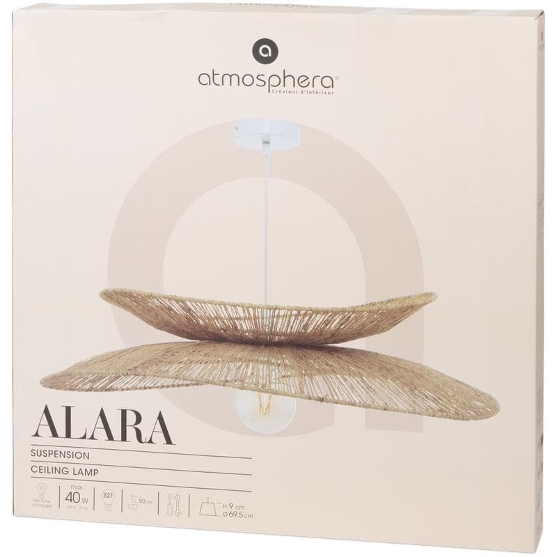 Juten hanglamp Alara