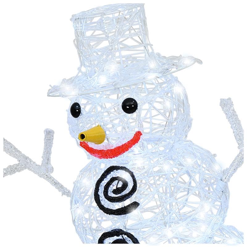 Bonhomme de neige lumineux