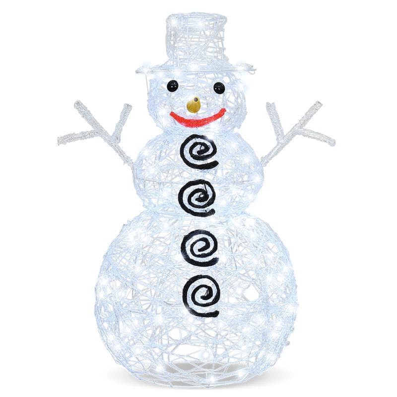 Bonhomme de neige lumineux