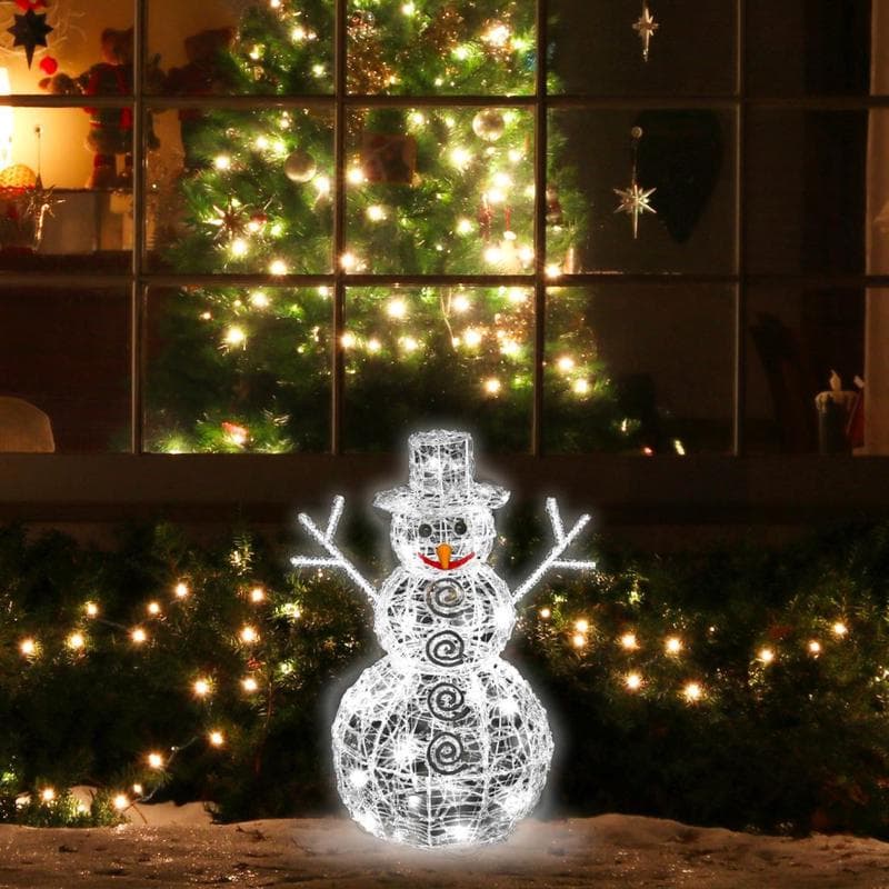 Bonhomme de neige lumineux