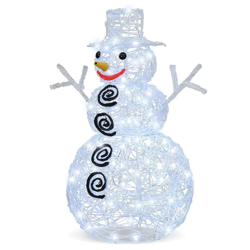 Bonhomme de neige lumineux