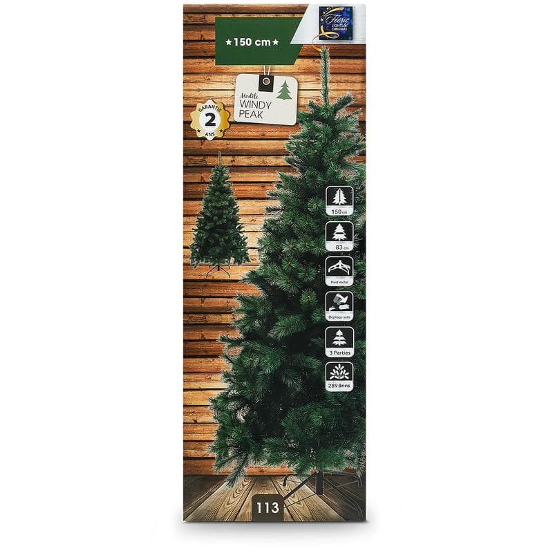 Sapin de Noël artificiel premium 150 cm