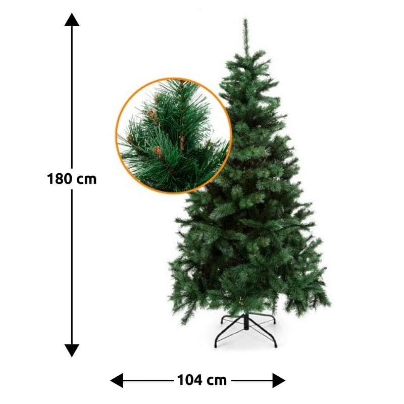 Luxe kunstkerstboom 180 cm