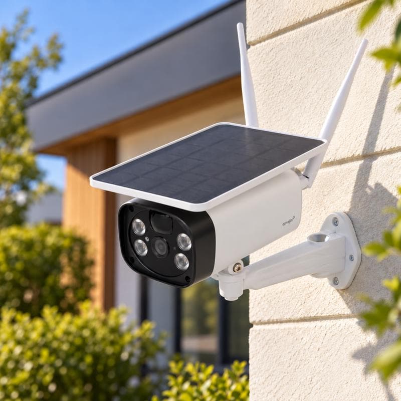 Caméra de surveillance solaire Omajin