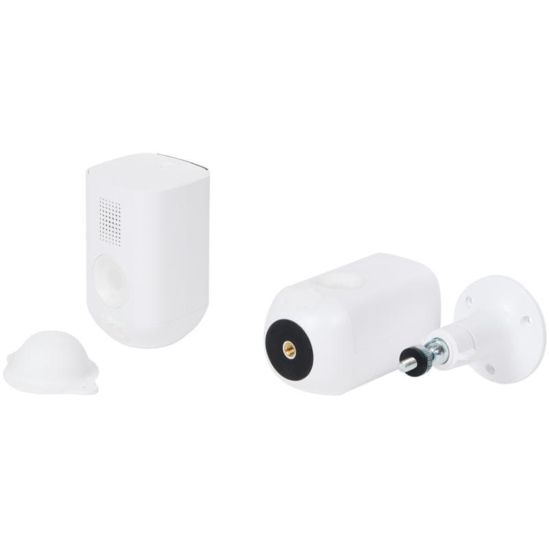 Omajin draadloze beveiligingscamera’s - set van 2 - wit