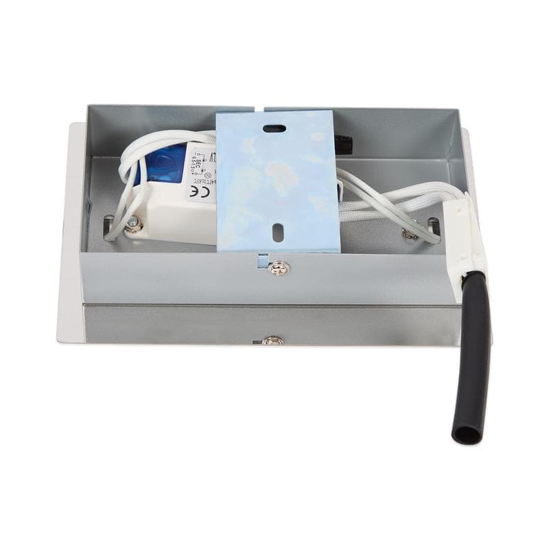 Moderne led plafondlamp - Zilver