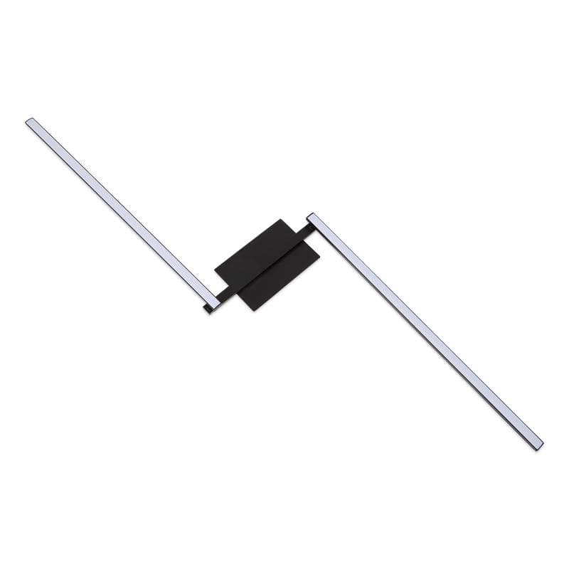 Plafonnier LED moderne - noir