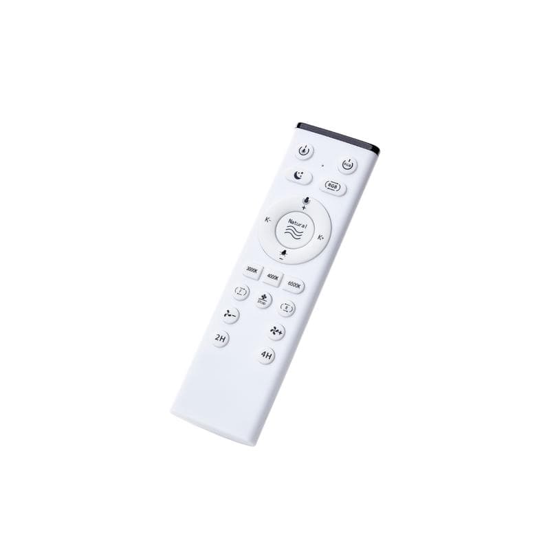 Brilliant Mondello plafondlamp met ventilator - zwart