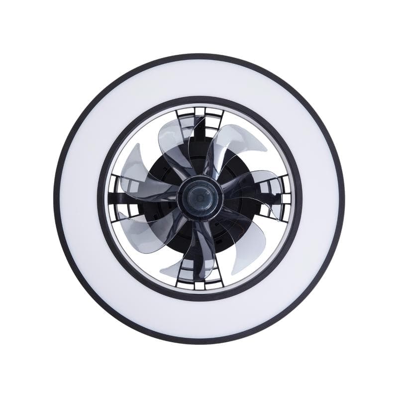 Ventilateur de plafond avec LED Brilliant Mondello - noir