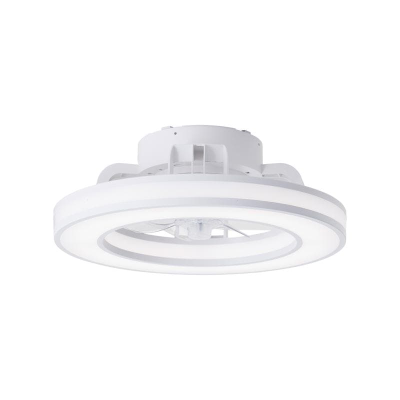 Ventilateur de plafond avec LED Brilliant Mondello - blanc