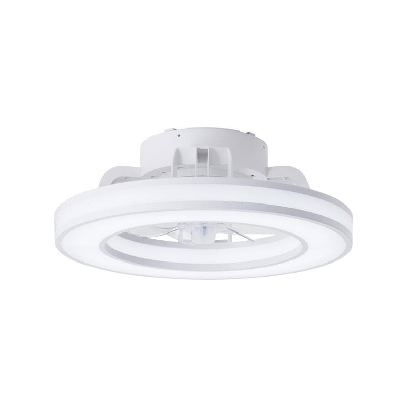 Ventilateur de plafond avec LED Brilliant Mondello - blanc