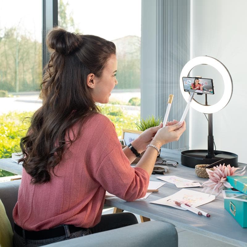 Hama ringlamp met statief