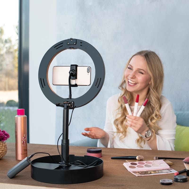 Hama ringlamp met statief