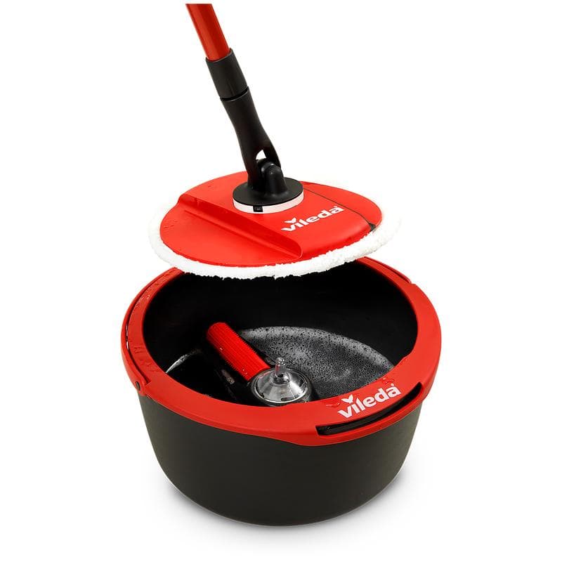 Vileda Spin & Clean mop en emmer