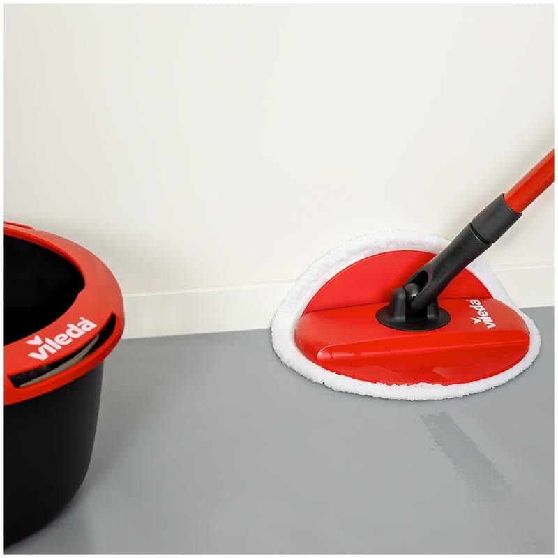 Vileda Spin & Clean mop en emmer