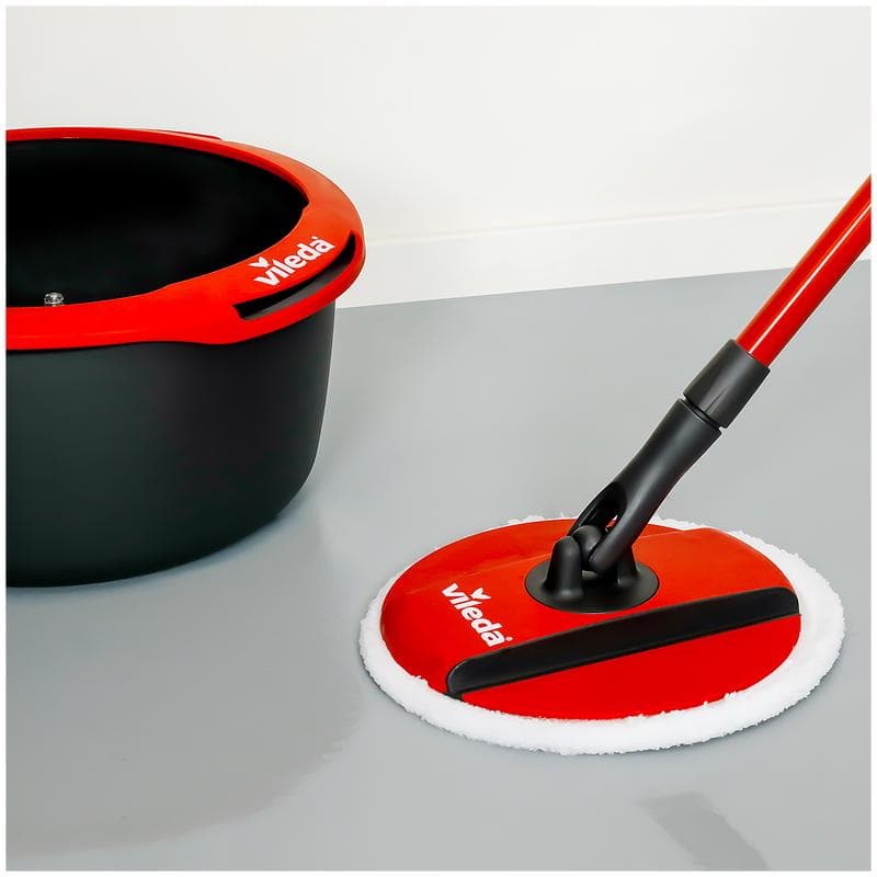 Vileda Spin & Clean mop en emmer