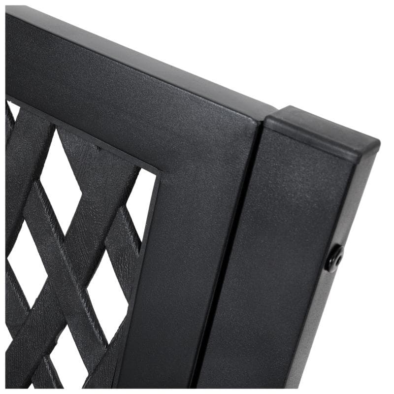 Banc de jardin en acier