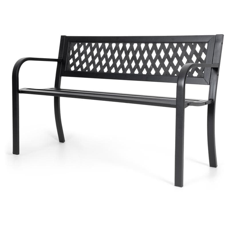 Banc de jardin en acier