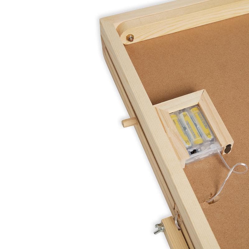 Puzzeltafel met ledverlichting