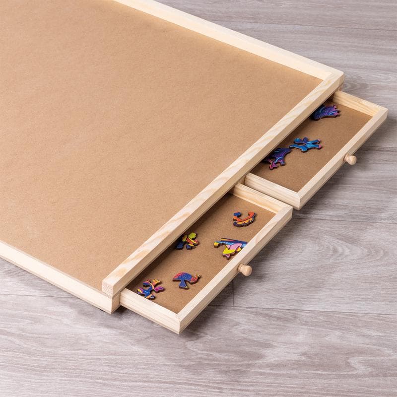 Plateau tournant pour puzzle